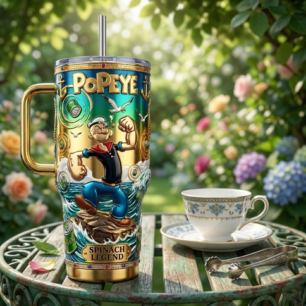 POPE 40oz Tumbler With Handle HTTT
