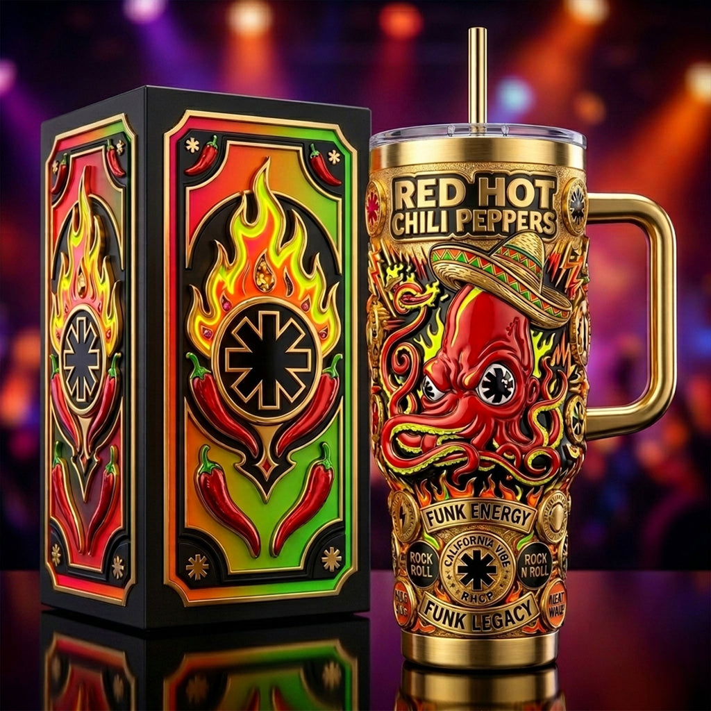RHCP 40oz Tumbler With Handle HTTT