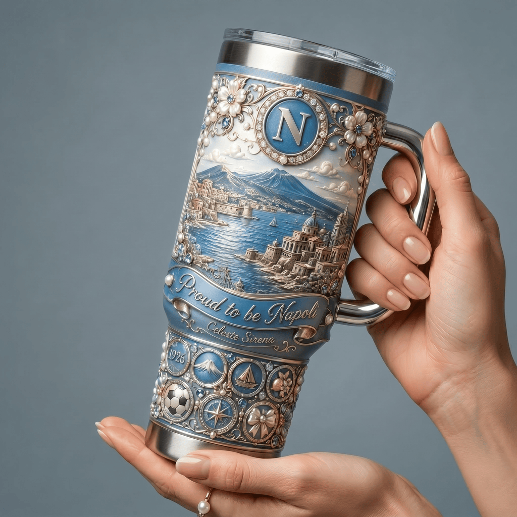 Premium NAP 40oz Tumbler With Handle TNSM