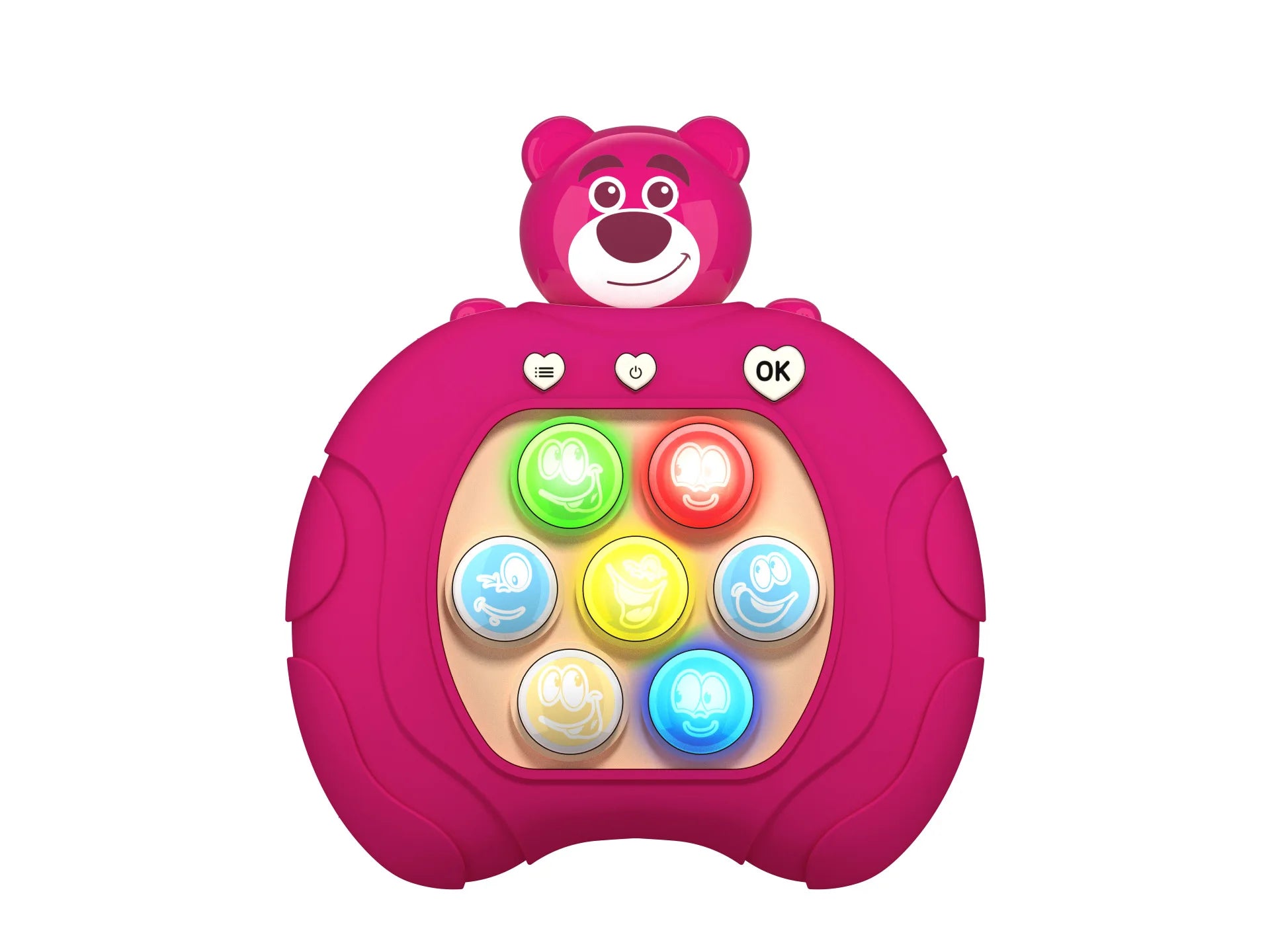 Pop Quick Push Bubble Game Machine for Kids, Portable, Portable, Fidget Level Breaking, Anti Stress Toy, Adult Gifts